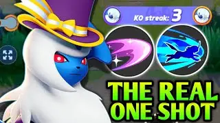 Totally Aggressive Build For Night Slash Absol | High Damage 😳 Pokemon Unite