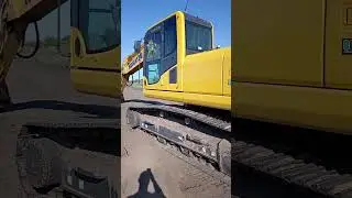 Проверяем уровень масла в гидробаке | Экскаватор Komatsu PS 300 #как
