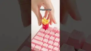 Happy Fry-day 🍟🍟🍟 #shorts #craft #3dprinting #diy #keyboard