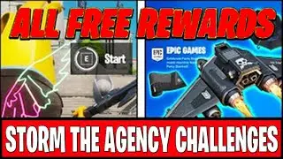 *NEW* Storm the Agency Challenges & Rewards - Fortnite