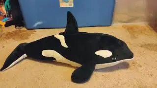 Orca Killer Whale plush from @IKEAUSA