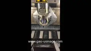Usinage rotor 5 axes www.gao-usinage.com