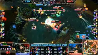 Danagorn (Lee Sin) Dragon Steal - KBM vs NWS (S4 Worlds)