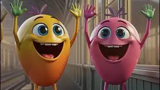🌈 Learn Colors with Dancing Balls & Fun Toy Train! | Educational Videos for Kids&bull;🚂