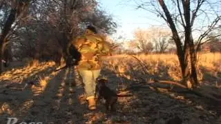 a duck hunter and his pup