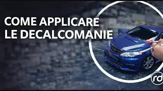 COME APPLICARE LE DECALCOMANIE