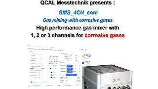 Gas mixers with corrosive gases