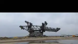 Sprengung Tagebaubagger 1285 Reisch Sprengtechnik