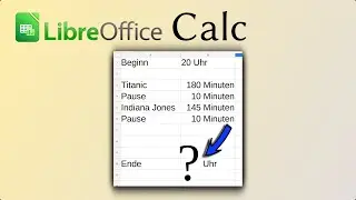 LibreOffice Calc: Klassenarbeit Übung Kinoabend