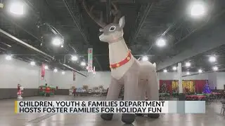 CYFD holds holiday event at Expo New Mexico