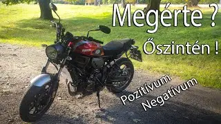 Őszinte beszámoló: Yamaha XSR 700, 5000+ KM