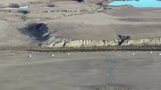 Giant marshmallows near Circle, Montana Nov 20 2025