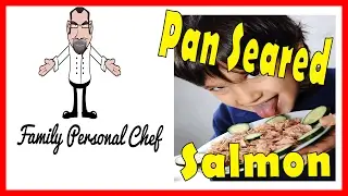 How to Pan Sear Salmon - With Jamie Oliver's Olive Oil.