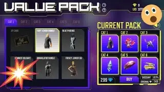 How to claim | value back event | full details | in free fire