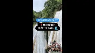 kempty fall | Expectations vs Reality | Mussorie Trip