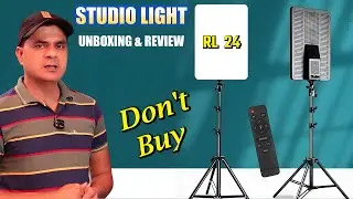 RL 24 Studio Light Unboxing & Review | Don't Buy | Scam
