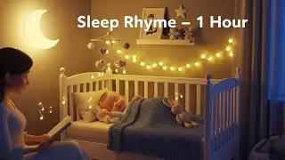 1 Minute Baby Sleep Rhyme 🌙 | Gentle Gas Relief Lullaby for Calm Bedtime 👶💤