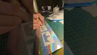Making the Wright Racing emblems for the supporters packs.We don&rsquo;t cut corners.#sticker #decals