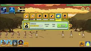 Age of War 2 - Generals Gongas Kang the Emperor Full Gameplay