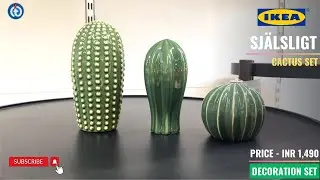 IKEA Cactus SJ&Auml;LSLIGT Decoration Set of 3 Cactuses Review
