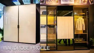 All you need to know about glass wardrobe | Wardrobe Profile | Bedroom interior design ideas