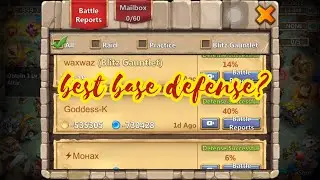 Castle Clash Best Base Defense?