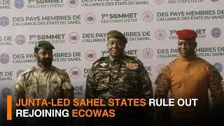 Junta-led Sahel states rule out rejoining ECOWAS | DD India