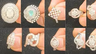 Italian Silver Rings For Girls With Price ll Simple Rings Designs 2025 l Silver Rings Designs