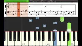 Impromptu Op. 90 No. 3 | Franz Schubert | Piano Tutorial | Synthesia | Daily Practice | Easy