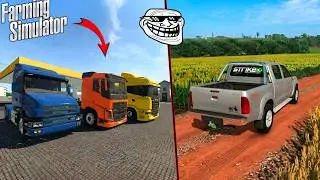Testando o NOVO mapa brasileiro do Farming Simulator 23 MOBILE 🇧🇷😎