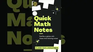 PERMUTATION AND COMBINATION| Class 11| Class 12| NDA| Mathematics| Quick Revision| NOTES WALLEY|📝📝|