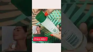 Biotique Tea Tree Facial Toner |Toner For Oily Skin |#review #youtubeshorts #shorts #gargimukherjee