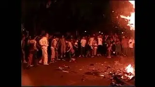 Fernando Birri bailando en el carnavacanal, 2000. Fragmento documental Matecosido