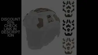11Pcs Tactical Helmet Magic Sticker Airsoft Helmet Patches Hook and Loop  camo Sticky for FAST SF Hi