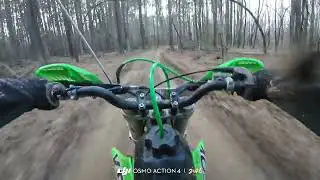 Not three wheels... Just a little KDX trail ride on the eastern side of Carter's - 2025