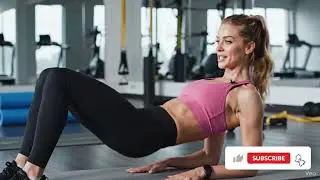 Lisa Glute Bridge 🍑 | 8-Second Realistic AI Gym Short
