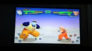 DBZ Budokai 1 (Android 19 Vs. Krillin)