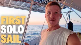 Sailing Solo to Escape a Hurricane | Bahamas 🇧🇸 to the US 🇺🇸 EP-192