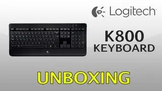 UNBOXING: Logitech Wireless Illuminated Keyboard K800 [HD]