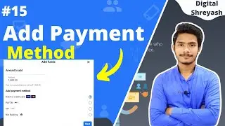 How to Add Payment Method to Facebook Business Manager | Facebook Ads Course | Digital Shreyash