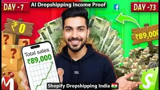Shopify Dropshipping India 🇮🇳 | ₹89,000 Sales with Just ₹8,500 Ads 😱 | Facebook Ads Strategy 2025