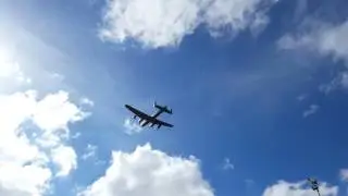 Lancaster Bomber 4K Fly Over
