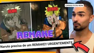 Naruto precisa de um REMAKE!! URGENTEMENTE 🚨🚨- react