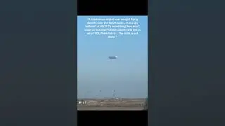 &ldquo;A mysterious object was caught flying directly over the NASA base&hellip; Is it a spy balloon? A UFO?