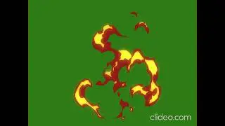 2D fire explosion