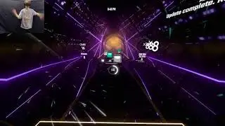 NASA PC RECORDS BEAT SABER W/WEBCAM AT 1080P 60FPS