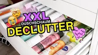 XXL DUSCHSCHAUM DECLUTTER!!!! 🤯