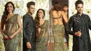 Khushali Kumar Meets To Parth Samthaan At Krishan Kumar's Diwali Party 2023 In Mumbai