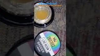 west coast cure zkittlez live resin badder coated coated blunt , and rolled up wit sum gumbo 😉 😁