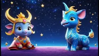 Qilin horns go glow glow glow | English Nursery Rhyme | Kids Songs | Baby Music